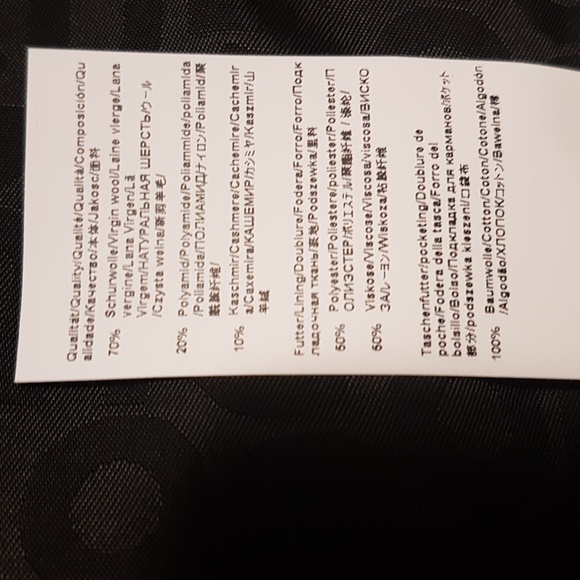 Hugo Boss Wool Blend Coat - Picture 13 of 13